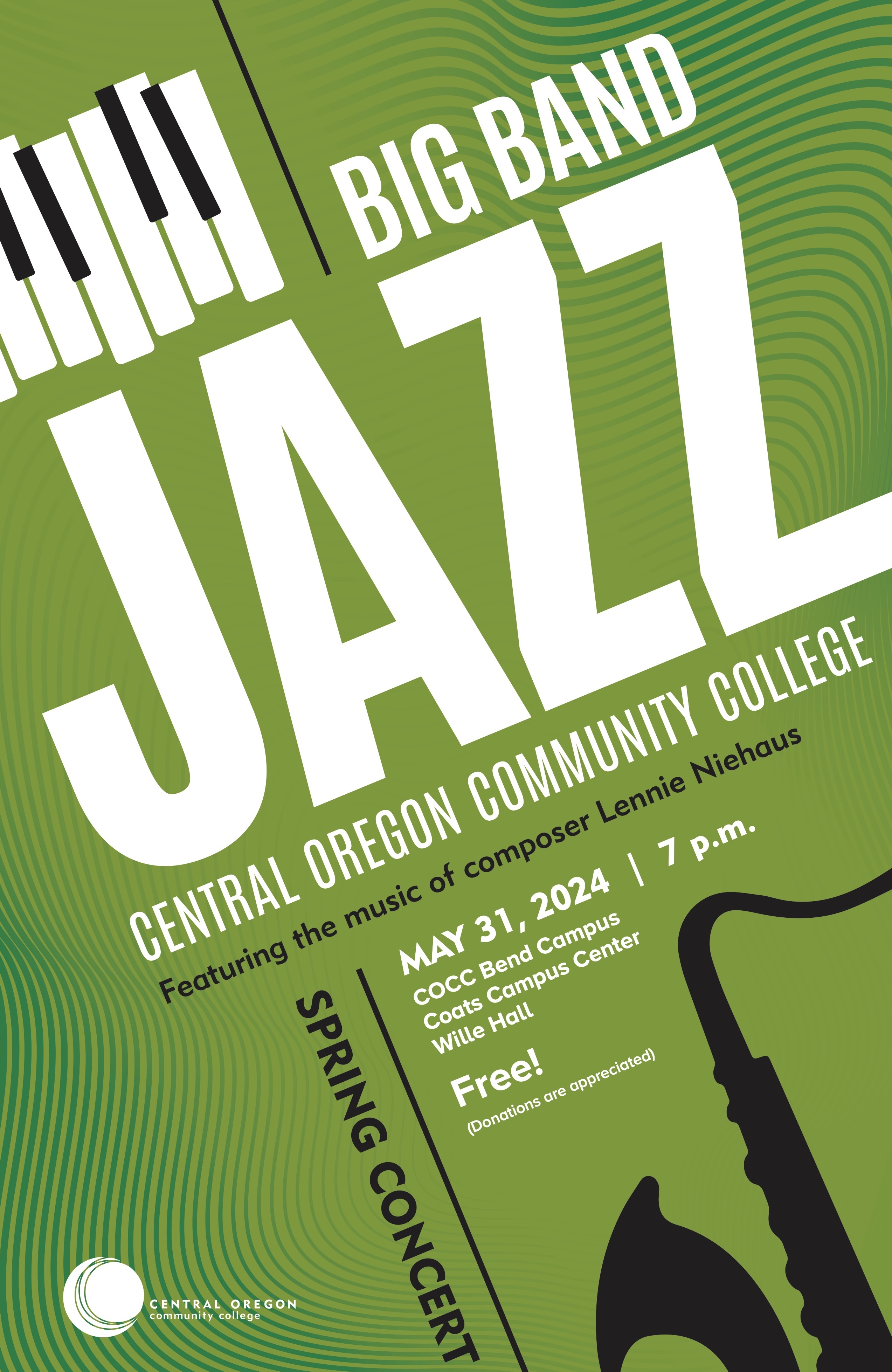 COCC Big Band Spring Concert – Central Oregon Jazz